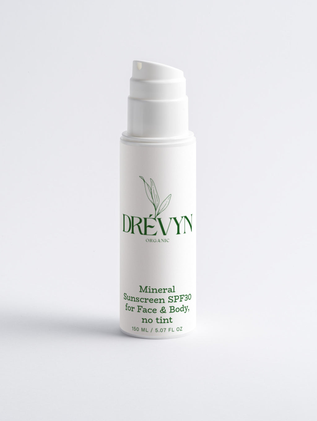 Mineral Sunscreen SPF30 for Face & Body, no tint